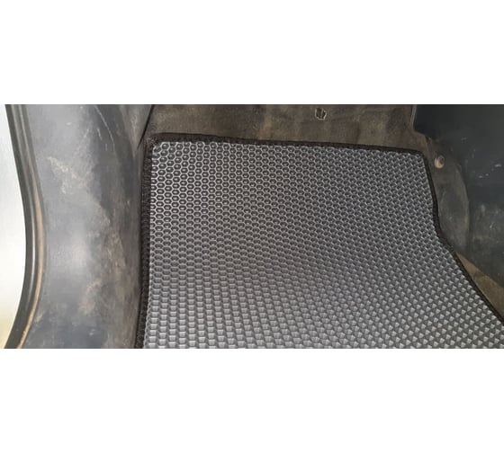 Ковры в салон автомобиля Eva Smart mitsubishi colt vi правый руль 2002 - 2012 эва сота серые c бежевой окантовкой 3531-B1A1-S