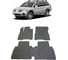 Ковры в салон автомобиля Eva Smart mitsubishi endeavor 2002 - 2011 эва сота коричневые c синей окантовкой 2719-A6B2-S 1