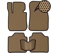 Ковры в салон автомобиля Eva Smart ford escape i 2000 - 2007 эва сота бежевые c черной окантовкой 3874-A1B5-S