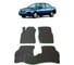 Ковры в салон автомобиля Eva Smart nissan almera ii (n16) 2000 - 2006 эва сота серые c черной окантовкой 1566-B1B5-S 1
