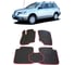 Ковры в салон автомобиля Eva Smart mitsubishi outlander i 2003 - 2007 эва сота серые c серой окантовкой 1551-B1B1-S 1
