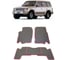 Ковры в салон автомобиля Eva Smart mitsubishi pajero ii 1990 - 2004 эва сота чёрные c красной окантовкой 1559-B5A7-S 1