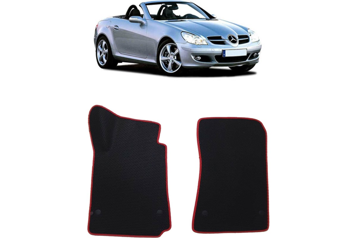 Ковры в салон автомобиля Eva Smart mercedes-benz slk-класс ii (r171)  родстер 2004 - 2008 эва сота бежевые c черной окантовкой 2496-A1B5-S -  заказать в интернет-магазине: цена, описание, отзывы.