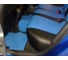 Ковры в салон автомобиля Eva Smart mitsubishi lancer x 2007 - 2017 эва сота чёрные c красной окантовкой 1546-B5A7-S 4