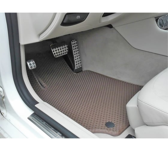 Ковры в салон автомобиля Eva Smart mercedes-benz сls-класс ii (c218) 2010 - 2017 эва сота чёрные c черной окантовкой 1486-B5B5-S