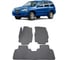 Ковры в салон автомобиля Eva Smart mazda tribute i 2000 - 2007 эва сота чёрные c серой окантовкой 1465-B5B1-S 1