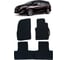 Ковры в салон автомобиля Eva Smart mazda premacy ii правый руль 2005 - 2010 эва сота серые c синей окантовкой 3038-B1B2-S 1