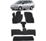 Ковры в салон автомобиля Eva Smart mitsubishi space wagon iii 1998 - 2004 эва сота коричневые c черной окантовкой 2225-A6B5-S 1