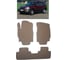 Ковры в салон автомобиля Eva Smart mazda tribute i 2000 - 2007 эва сота коричневые c серой окантовкой 1465-A6B1-S 3