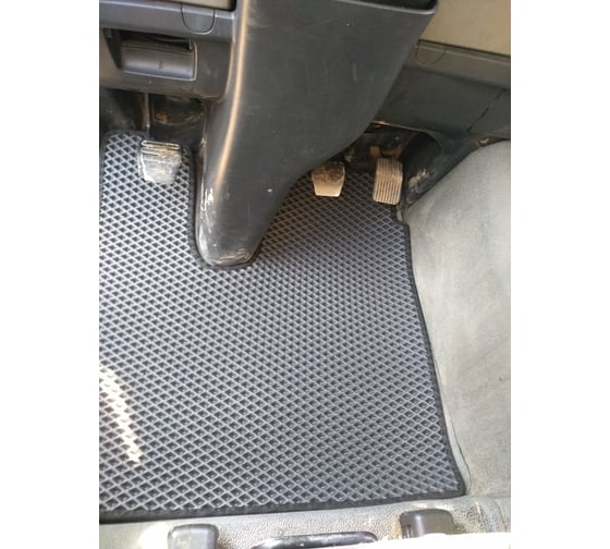 Ковры в салон автомобиля Eva Smart man tgs 33.440 эва сота бежевые c красной окантовкой 3129-A1A7-S