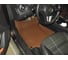 Ковры в салон автомобиля Eva Smart mercedes-benz gla-класс 200 (x156) вариант макси 3d 2014 - эва сота коричневые c синей окантовкой 2541-A6B2-S 3