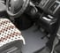 Ковры в салон автомобиля Eva Smart nissan serena iv правый руль 2010 - 2016 эва сота чёрные c красной окантовкой 2434-B5A7-S 3