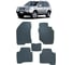Ковры в салон автомобиля Eva Smart nissan x-trail (t30) правый руль 2001 - 2007 эва сота серые c бежевой окантовкой 2274-B1A1-S 1