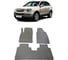 Ковры в салон автомобиля Eva Smart opel antara i рестайлинг 2010 - 2015 эва сота чёрные c красной окантовкой 1627-B5A7-S 1