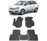 Ковры в салон автомобиля Eva Smart opel zafira в 5мест 2005 - 2014 эва сота чёрные c бежевой окантовкой 1648-B5A1-S 1