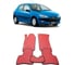 Ковры в салон автомобиля Eva Smart peugeot 206 1998 - 2012 эва сота коричневые c красной окантовкой 1653-A6A7-S 1