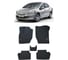 Ковры в салон автомобиля Eva Smart peugeot 408 вариант макси 3d 2011 - эва сота чёрные c серой окантовкой 3895-B5B1-S 1