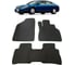 Ковры в салон автомобиля Eva Smart nissan teana i правый руль 2003 - 2008 эва сота чёрные c синей окантовкой 1610-B5B2-S 1
