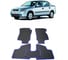 Ковры в салон автомобиля Eva Smart opel astra g 1998 - 2004 эва сота коричневые c бежевой окантовкой 1629-A6A1-S 1
