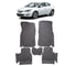 Ковры в салон автомобиля Eva Smart opel astra j вариант макси 3d 2009 - 2017 эва сота чёрные c черной окантовкой 3335-B5B5-S 1