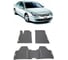 Ковры в салон автомобиля Eva Smart peugeot 607 1999 - 2009 эва сота серые c серой окантовкой 1668-B1B1-S 1