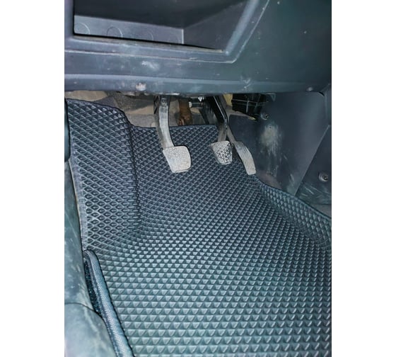 Ковры в салон автомобиля Eva Smart opel combo c рестайлинг вариант макси 3d 2003 - 2011 эва сота серые c красной окантовкой 3405-B1A7-S