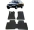 Ковры в салон автомобиля Eva Smart opel omega a 1984 - 1994 эва сота чёрные c красной окантовкой 2711-B5A7-S 1