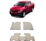 Ковры в салон автомобиля Eva Smart ssang yong actyon sport i 2007 - 2012 эва сота бежевые c синей окантовкой 1744-A1B2-S 1