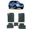 Ковры в салон автомобиля Eva Smart ssang yong rexton i 2001 - 2007 эва сота коричневые c серой окантовкой 3524-A6B1-S 1
