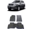 Ковры в салон автомобиля Eva Smart ssang yong rexton ii 2006 - 2012 эва сота серые c черной окантовкой 2378-B1B5-S 1
