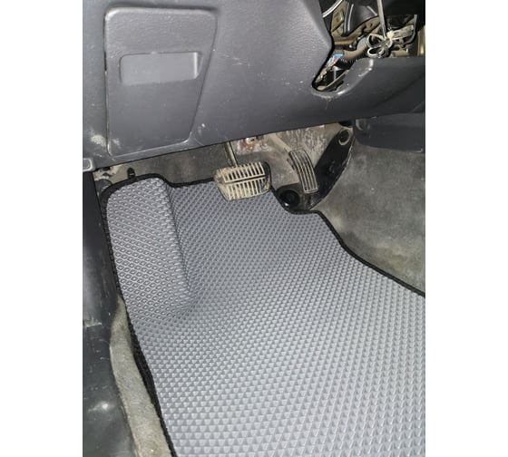 Ковры в салон автомобиля Eva Smart subaru impreza iii 2007 - 2011 эва сота бежевые c черной окантовкой 1752-A1B5-S