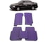 Ковры в салон автомобиля Eva Smart subaru legacy i правый руль 1989 - 1994 эва сота бежевые c красной окантовкой 2538-A1A7-S 1