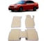 Ковры в салон автомобиля Eva Smart subaru legacy iii правый руль 1998 - 2003 эва сота серые c красной окантовкой 2430-B1A7-S 1