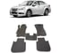 Ковры в салон автомобиля Eva Smart subaru legacy v 2009 - 2015 эва сота серые c синей окантовкой 1763-B1B2-S 1