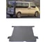 Ковры в салон автомобиля Eva Smart opel vivaro a 2001 - 2006 эва сота чёрные c красной окантовкой 1647-B5A7-S 3