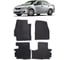 Ковры в салон автомобиля Eva Smart toyota corolla x (e140, e150) вариант макси 3d 2006 - 2013 эва сота коричневые c черной окантовкой 2959-A6B5-S 1