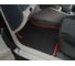 Ковры в салон автомобиля Eva Smart kia сerato i 2004 - 2009 эва сота серые c бежевой окантовкой 1347-B1A1-S 3