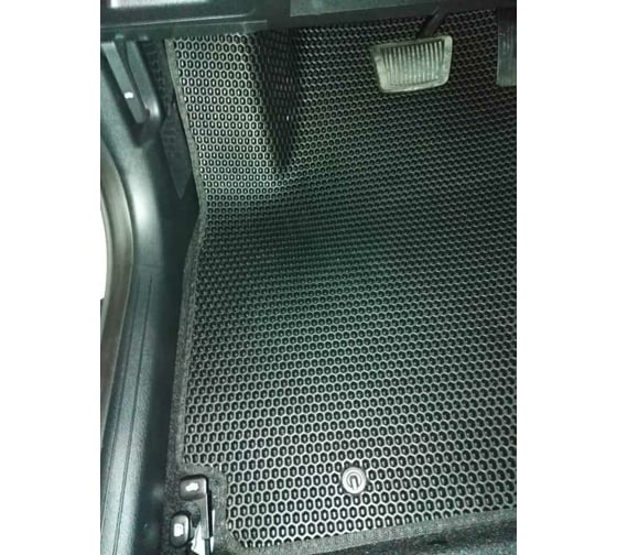 Ковры в салон автомобиля Eva Smart kia сerato iv 2018 - эва сота бежевые c бежевой окантовкой 2772-A1A1-S