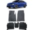 Ковры в салон автомобиля Eva Smart kia k5 вариант макси 3d 2020 - эва сота бежевые c черной окантовкой 3382-A1B5-S 1