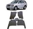 Ковры в салон автомобиля Eva Smart kia sorento i 2002 - 2011 эва сота коричневые c серой окантовкой 1367-A6B1-S 1