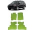 Ковры в салон автомобиля Eva Smart acura rdx i 2006 - 2009 эва сота бежевые c серой окантовкой 1001-A1B1-S 1