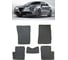 Ковры в салон автомобиля Eva Smart alfa romeo giulietta 2016 - 2020 эва сота серые c серой окантовкой 3898-B1B1-S 1