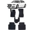 Ковры в салон автомобиля Eva Smart audi a8 (d3, 4e) long 2002 - 2010 эва сота бежевые c черной окантовкой 2237-A1B5-S 1