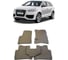 Ковры в салон автомобиля Eva Smart audi q7 2006 - 2015 эва сота коричневые c синей окантовкой 1027-A6B2-S 1