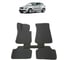 Ковры в салон автомобиля Eva Smart bmw 1 (e87) 2004 - 2011 эва сота чёрные c красной окантовкой 1034-B5A7-S 1
