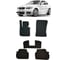 Ковры в салон автомобиля Eva Smart bmw 1 (e88) 2004 - 2011 эва сота чёрные c черной окантовкой 2590-B5B5-S 1