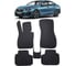 Ковры в салон автомобиля Eva Smart bmw 2 (f44) 2019 - эва сота коричневые c красной окантовкой 3310-A6A7-S 1