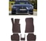 Ковры в салон автомобиля Eva Smart bmw 4 (g22) 2020 - эва сота коричневые c коричневой окантовкой 3302-A6A6-S 1
