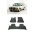 Ковры в салон автомобиля Eva Smart bmw 5 (е28) 1981 - 1987 эва сота чёрные c красной окантовкой 1052-B5A7-S 1