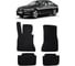 Ковры в салон автомобиля Eva Smart bmw 5 vii (g30,g31) 2016 – эва сота коричневые c коричневой окантовкой 2669-A6A6-S 1